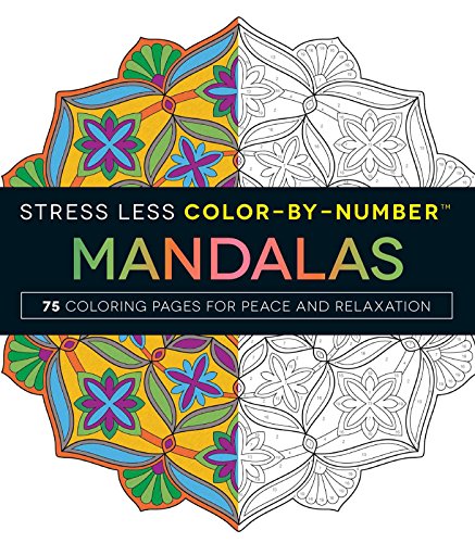 Algopix Similar Product 11 - Stress Less ColorByNumber Mandalas