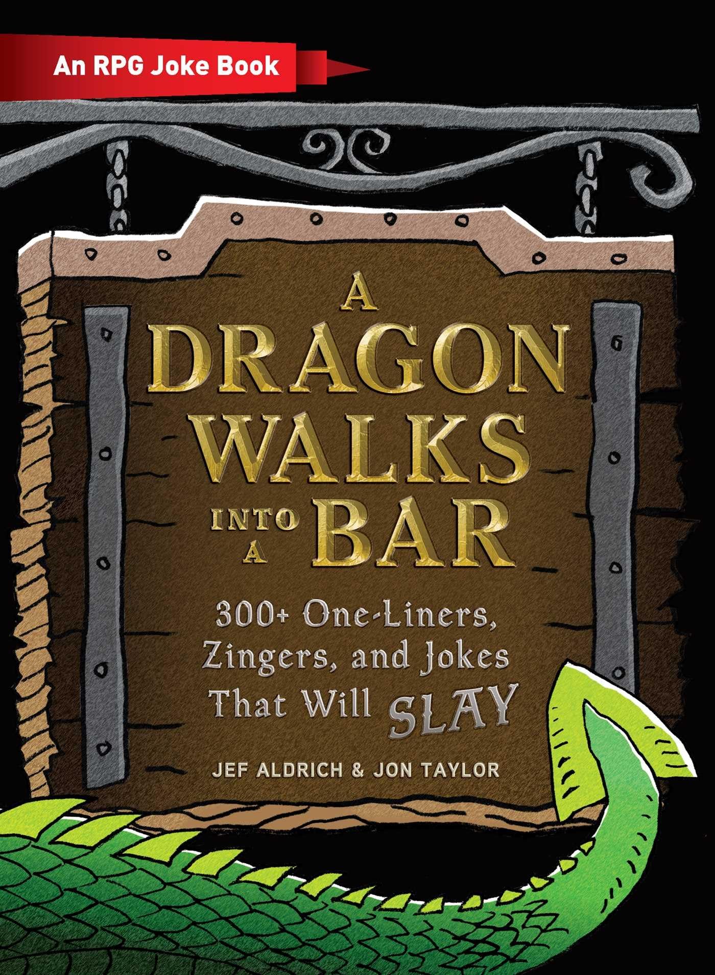 Algopix Similar Product 7 - A Dragon Walks Into a Bar An RPG Joke