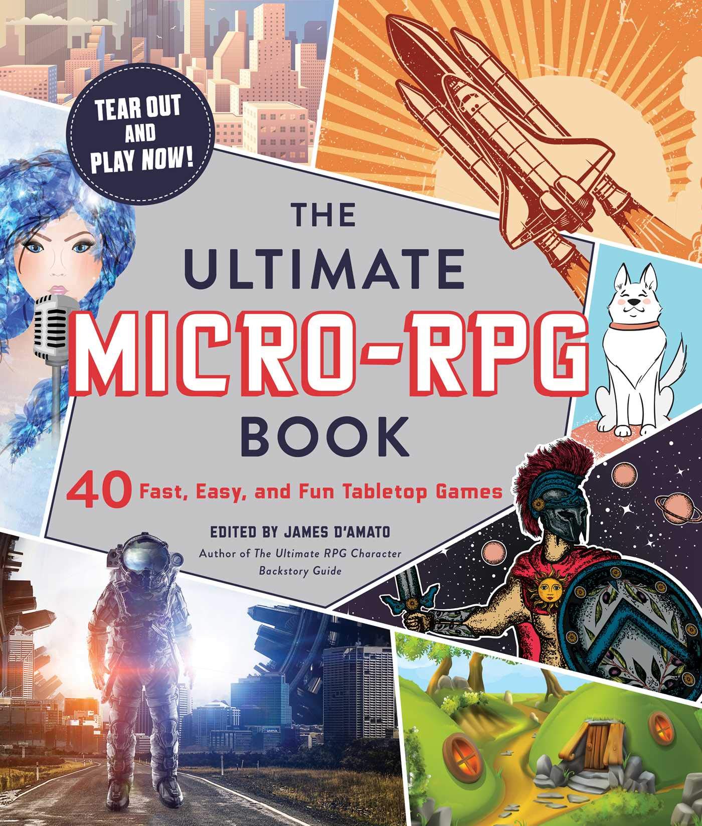 Algopix Similar Product 14 - The Ultimate MicroRPG Book 40 Fast