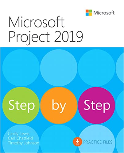 Algopix Similar Product 8 - Microsoft Project 2019 Step by Step
