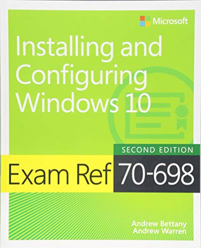 Algopix Similar Product 3 - Exam Ref 70698 Installing and