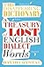 Algopix Similar Product 18 - The Disappearing Dictionary A Treasury