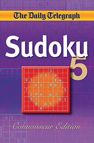 Algopix Similar Product 10 - Daily Telegraph Sudoku 5 Connoisseur