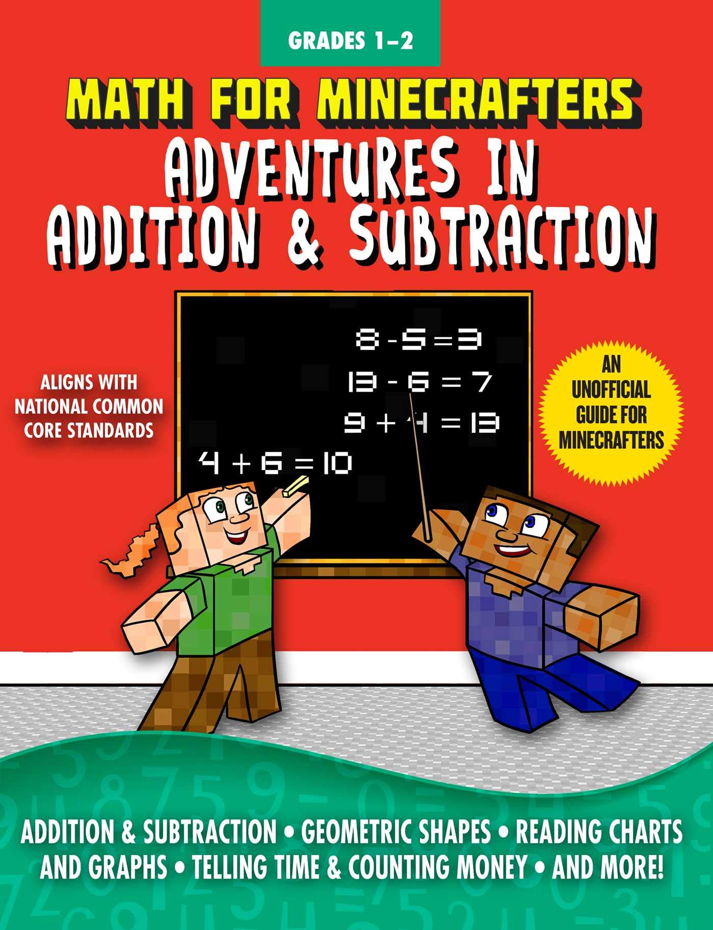 Algopix Similar Product 3 - Math for Minecrafters Adventures in