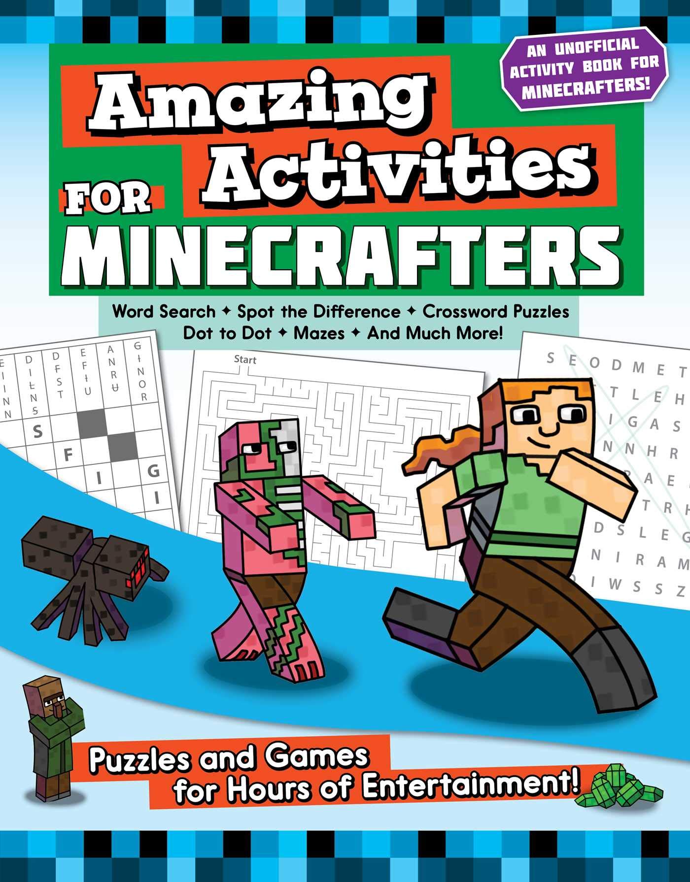 Algopix Similar Product 9 - Amazing Activities for Minecrafters