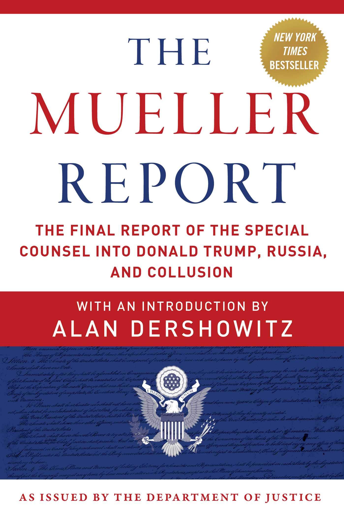 Algopix Similar Product 11 - The Mueller Report The Final Report of