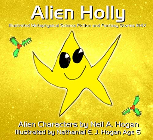 Algopix Similar Product 1 - Alien Holly Illustrated Metaphysical