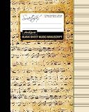 Algopix Similar Product 3 - Blank Sheet Music Music Manuscript