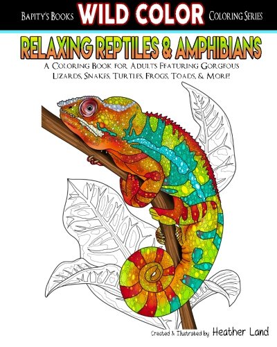 Algopix Similar Product 10 - Relaxing Reptiles  Amphibians Adult