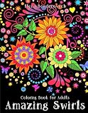 Algopix Similar Product 13 - Coloring Book for Adults: Amazing Swirls