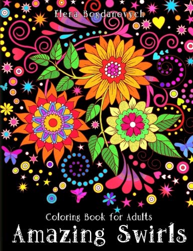 Algopix Similar Product 15 - Coloring Book for Adults: Amazing Swirls