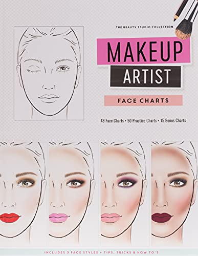 Algopix Similar Product 4 - Makeup Artist Face Charts