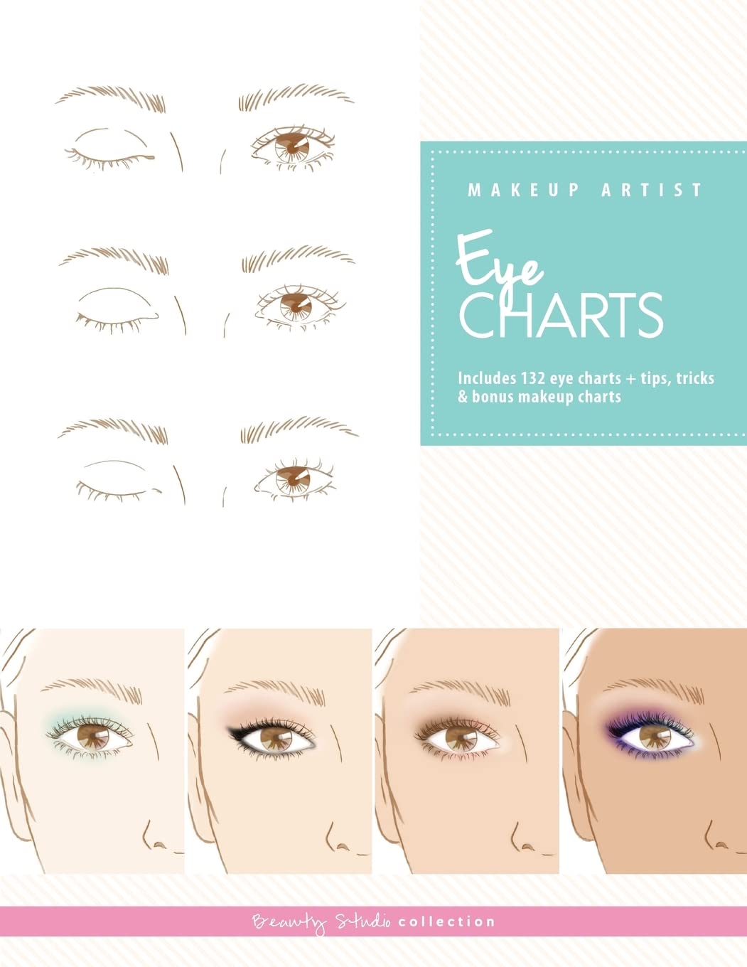 Algopix Similar Product 7 - Makeup Artist Eye Charts The Beauty
