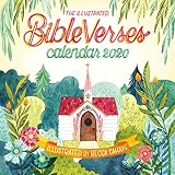 Algopix Similar Product 12 - Illustrated Bible Verses Wall Calendar