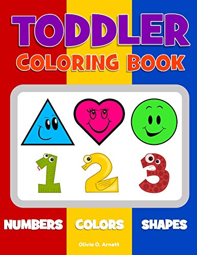 Algopix Similar Product 4 - Toddler Coloring Book Numbers Colors