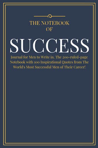 Algopix Similar Product 19 - The Notebook of SUCCESS Journal for