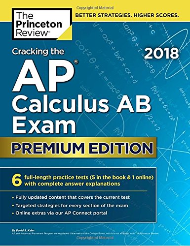 Algopix Similar Product 14 - Cracking the AP Calculus AB Exam 2018