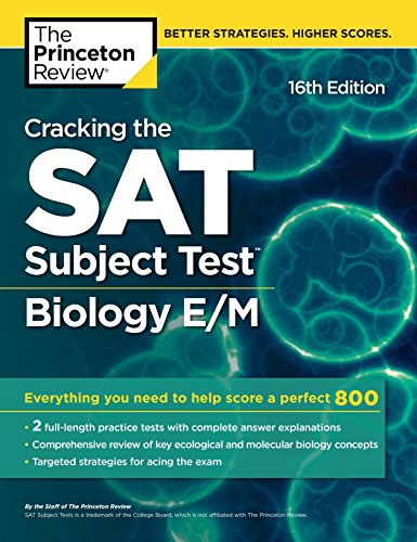 Algopix Similar Product 3 - Cracking the SAT Subject Test in