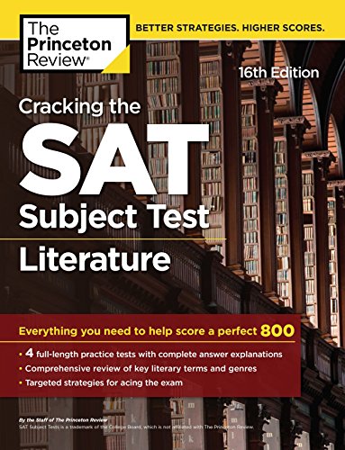 Algopix Similar Product 19 - Cracking the SAT Subject Test in