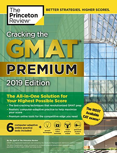 Algopix Similar Product 8 - Cracking the GMAT Premium Edition with