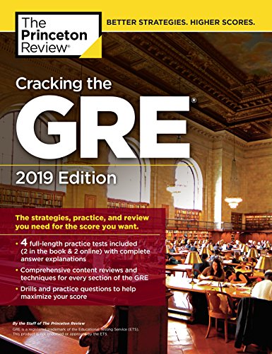 Algopix Similar Product 2 - Cracking the GRE with 4 Practice Tests