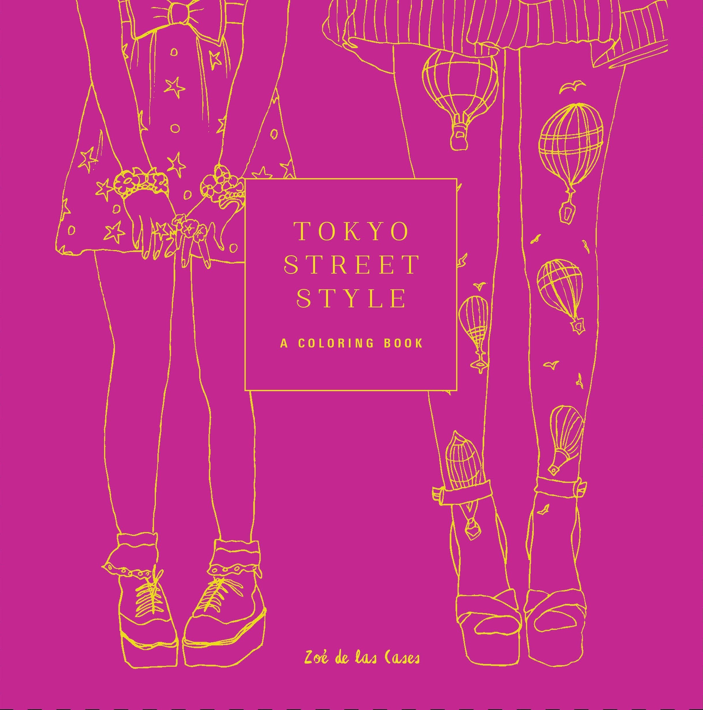 Algopix Similar Product 8 - Tokyo Street Style A Coloring Book