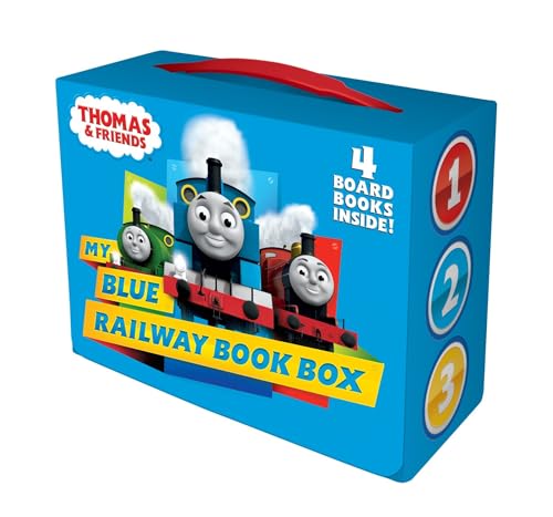 Algopix Similar Product 2 - My Blue Railway Book Box Thomas 