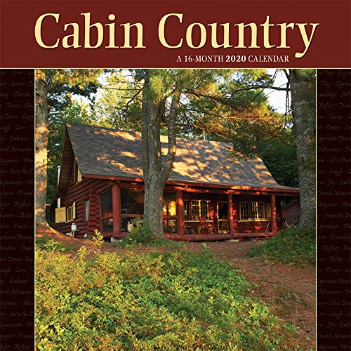 Algopix Similar Product 14 - Cabin Country 2020 12 x 12 Inch Monthly