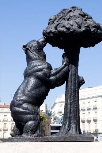 Algopix Similar Product 5 - Symbol of Madrid Spain  Bear and