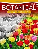 Algopix Similar Product 19 - Botanical Garden GRAYSCALE Coloring