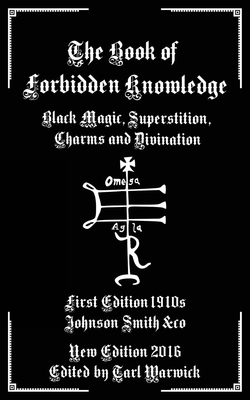 Algopix Similar Product 18 - The Book of Forbidden Knowledge Black