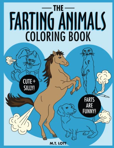 Algopix Similar Product 11 - The Farting Animals Coloring Book