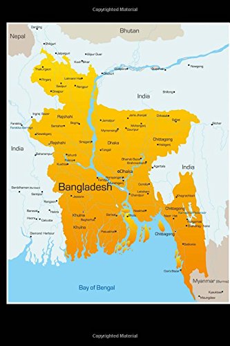 Algopix Similar Product 3 - Map of Bangladesh Journal 150 page