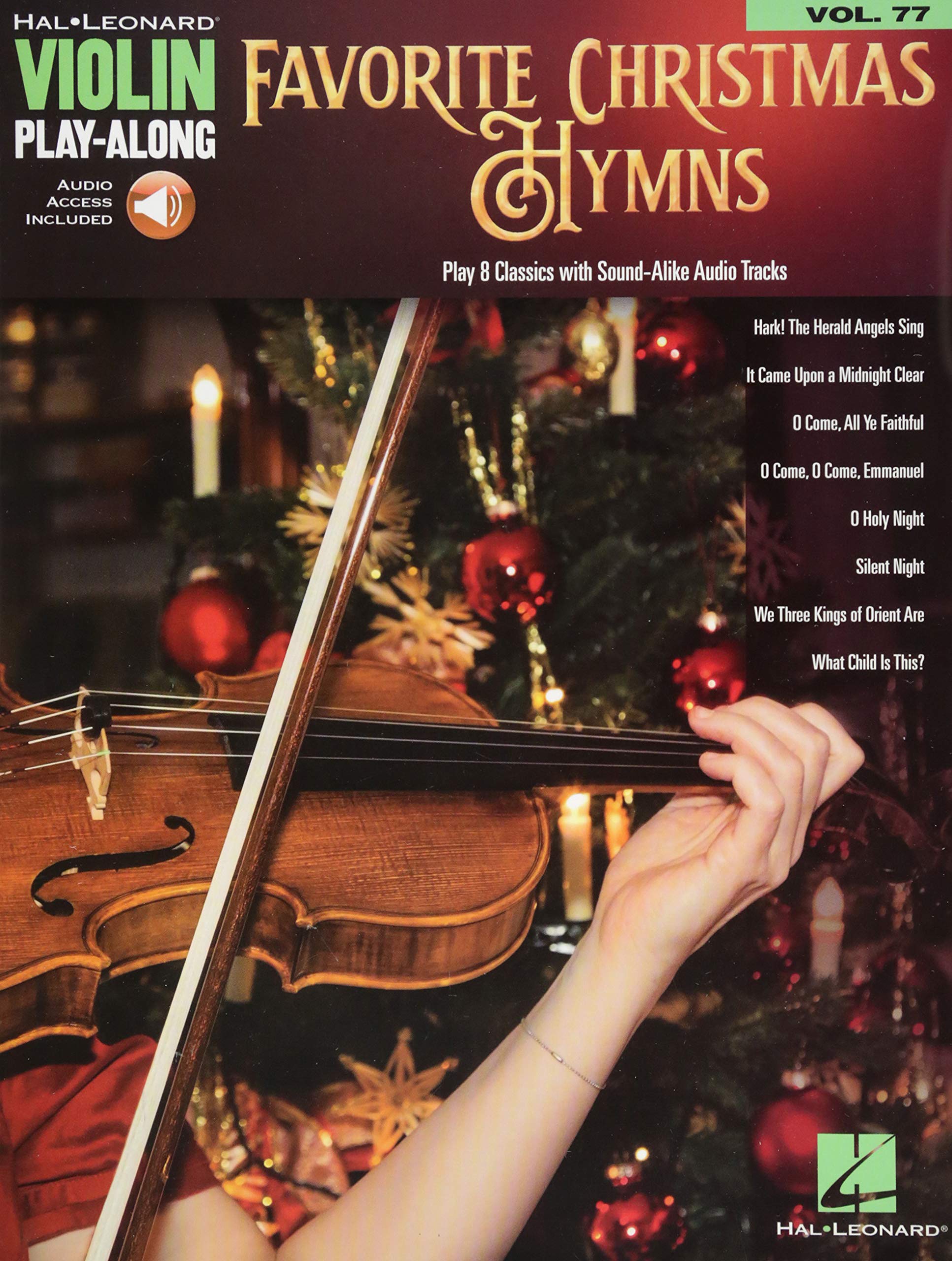 Algopix Similar Product 8 - Favorite Christmas Hymns Violin