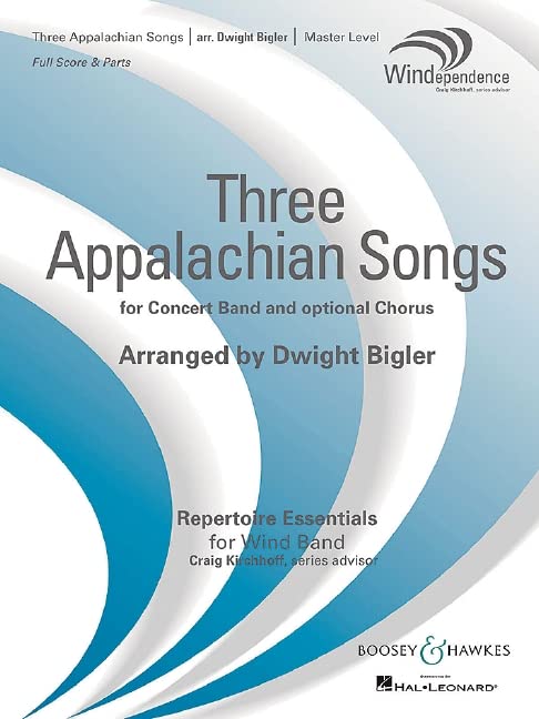 Algopix Similar Product 5 - Three Appalachian Songs for Band and