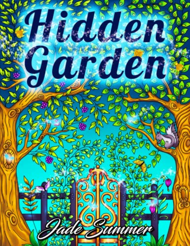 Algopix Similar Product 2 - Hidden Garden An Adult Coloring Book