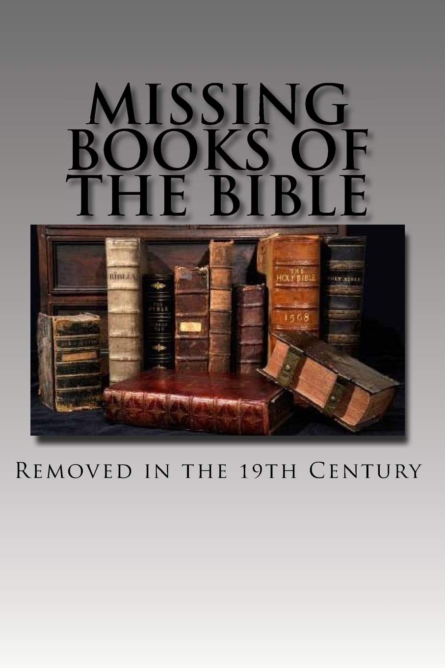 Algopix Similar Product 19 - Missing Books of the Bible Removed in