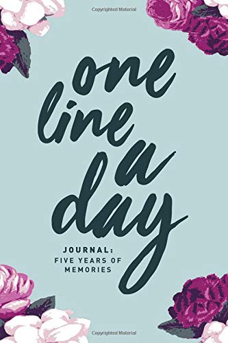 Algopix Similar Product 6 - One Line A Day Journal Five Years of