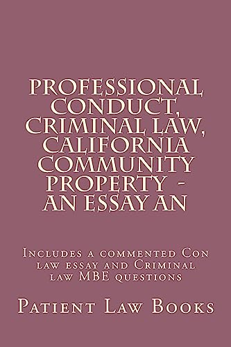Algopix Similar Product 5 - Professional Conduct Criminal law