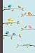 Algopix Similar Product 10 - Journal Singing Birds 6x9  DOT