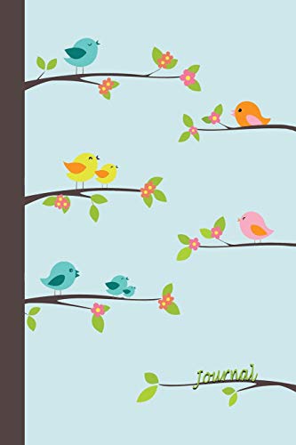 Algopix Similar Product 5 - Journal Singing Birds 6x9  DOT