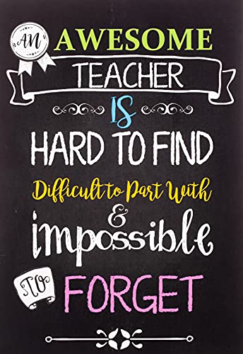 Algopix Similar Product 7 - Teacher Notebook An Awesome Teacher Is
