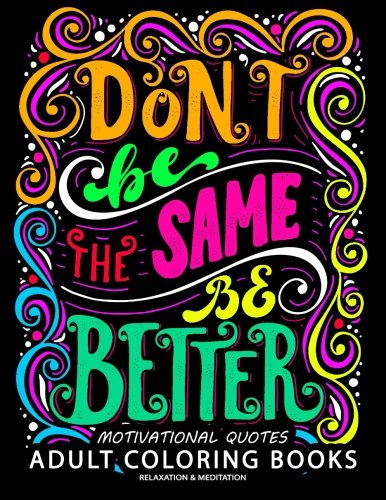 Algopix Similar Product 19 - Motivation Quotes adults Coloring