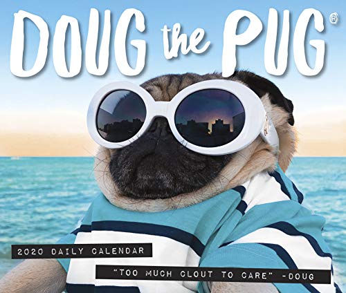 Algopix Similar Product 13 - Doug the Pug 2020 Box Calendar Dog
