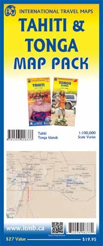 Algopix Similar Product 18 - Map Pack - Tahiti & Tonga