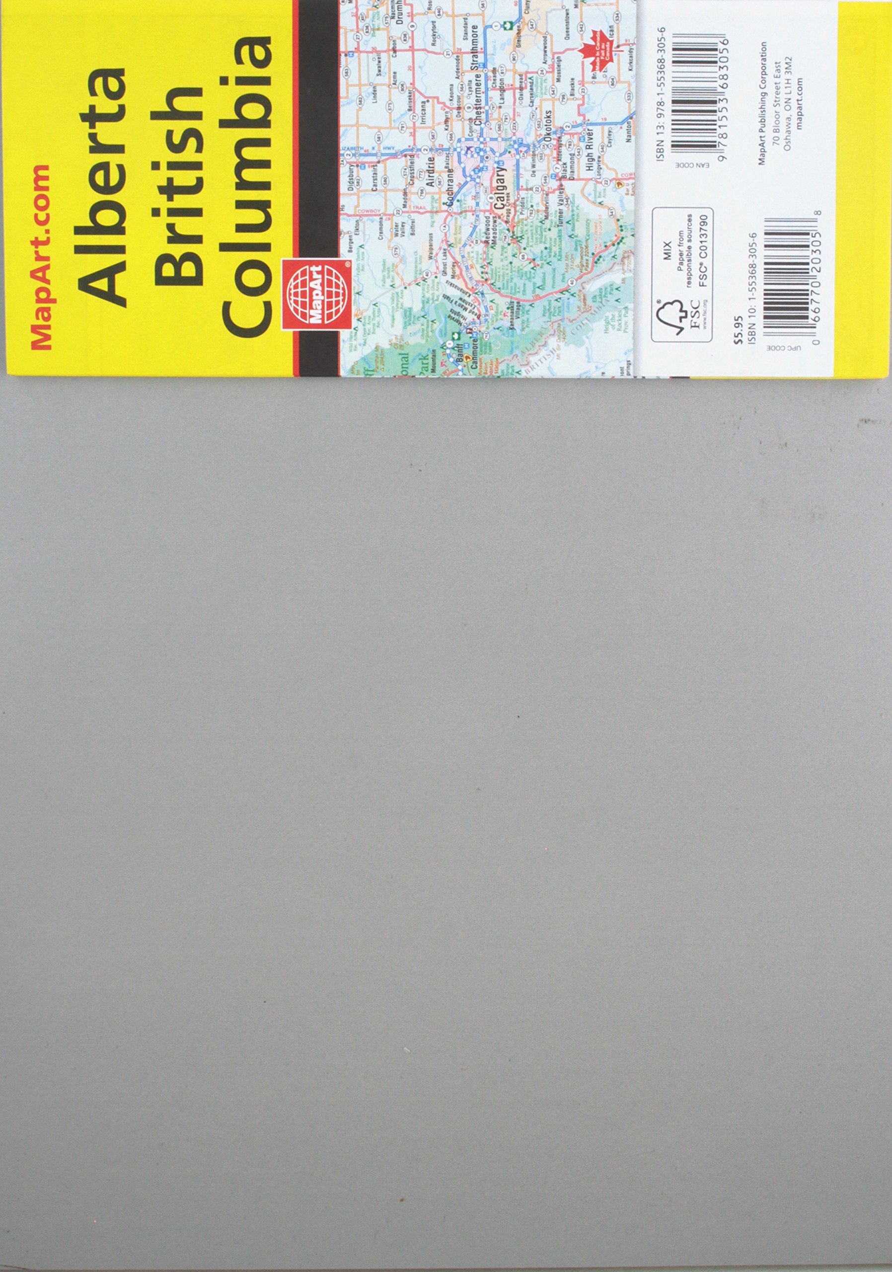 Algopix Similar Product 20 - Rand McNally British ColumbiaAlberta