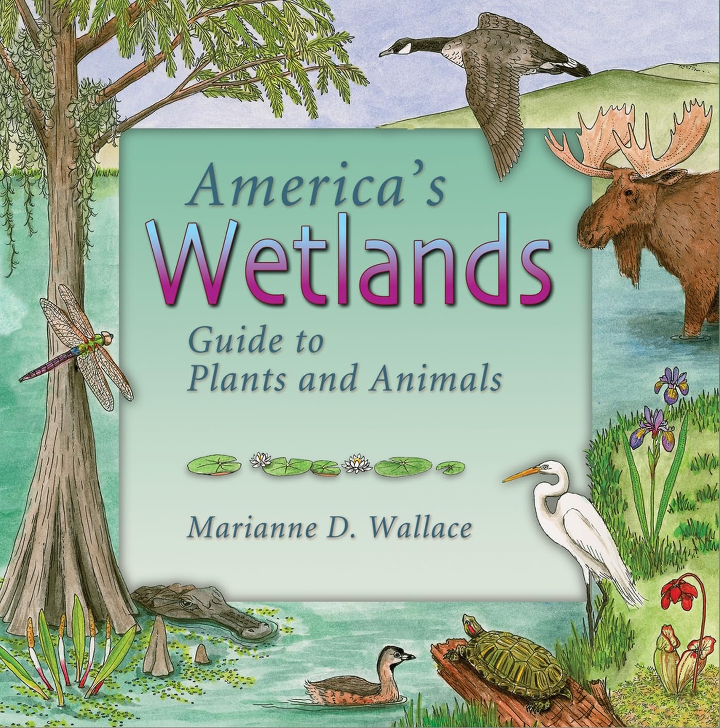 Algopix Similar Product 9 - Americas Wetlands Guide to Plants and