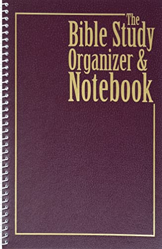 Algopix Similar Product 5 - Bible Study Organizer & Notebook