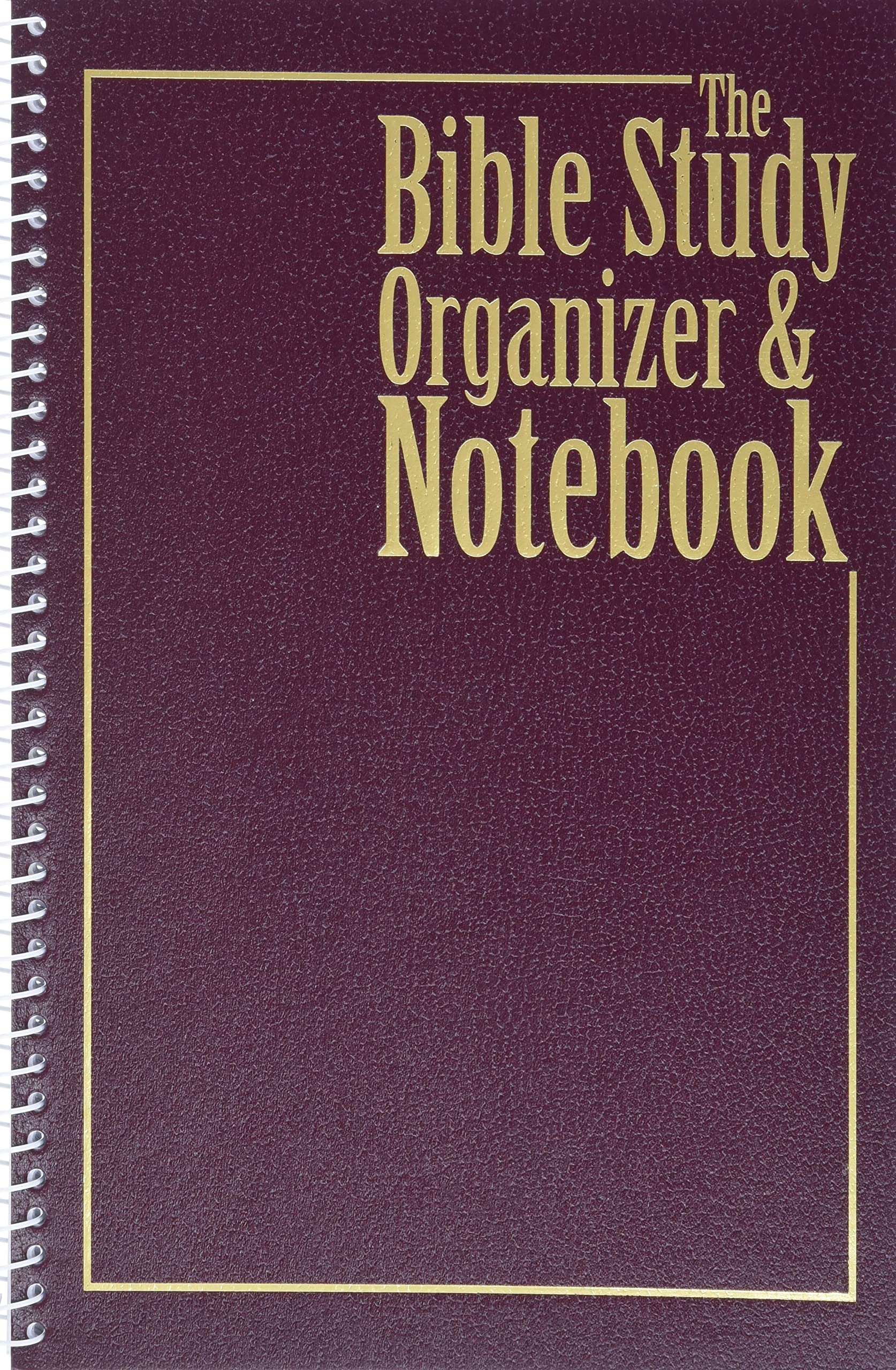 Algopix Similar Product 10 - Bible Study Organizer & Notebook