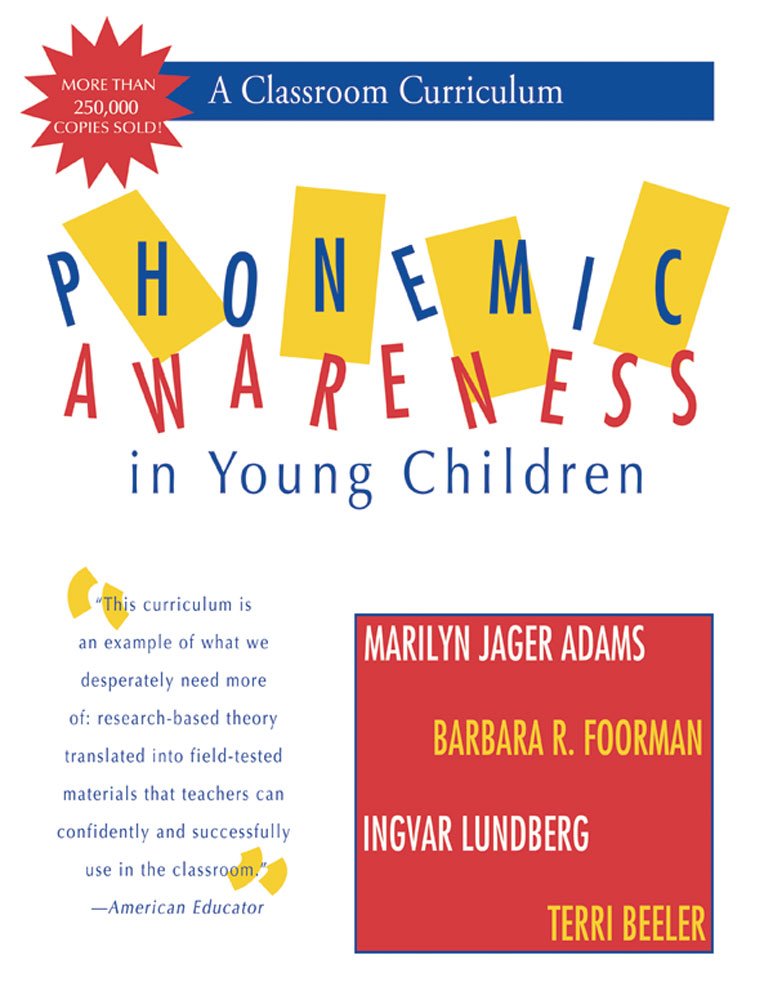 Algopix Similar Product 13 - Phonemic Awareness in Young Children A